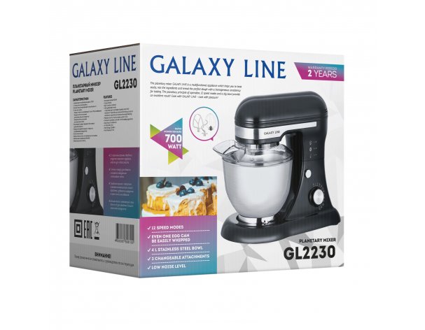 Миксер планетарный Galaxy Line GL2230