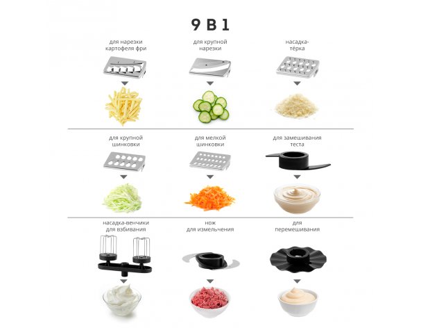 Food Processor Galaxy Line GL2307