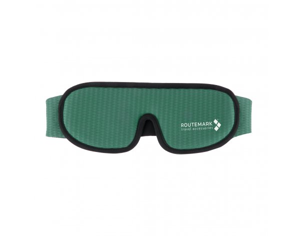 Sleep Mask 3D Routemark Air Clouds, green