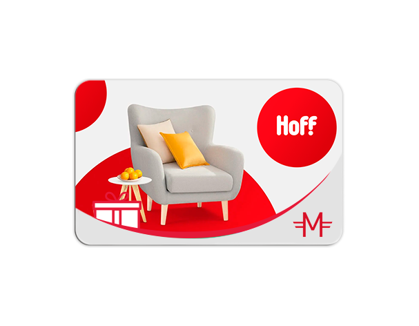 Электронный сертификат «Hoff» - 1000 руб.