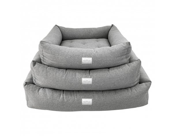 Bed for dogs and cats AntePrima Idra gray 70х62х18 cm RA-325616