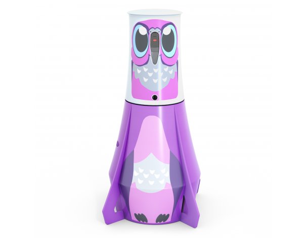 Interactive cat toy Hexbug «Pester the Dove», beige-purple, 13x8.5 cm (480-6588-00GL12)