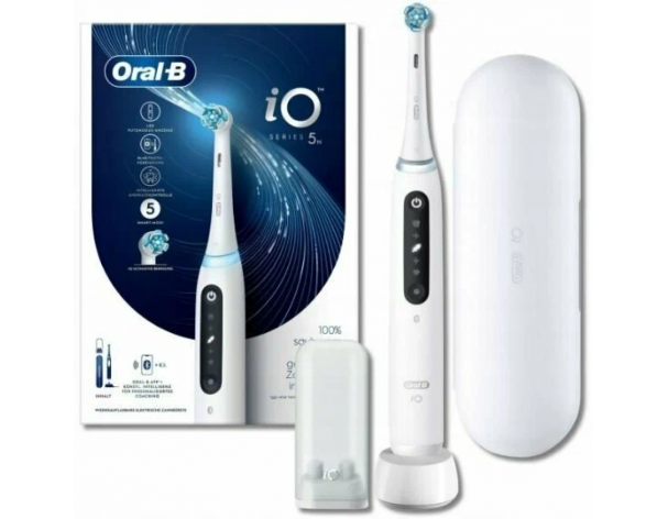 Electric toothbrush Oral-B iO 5 White Alabaste