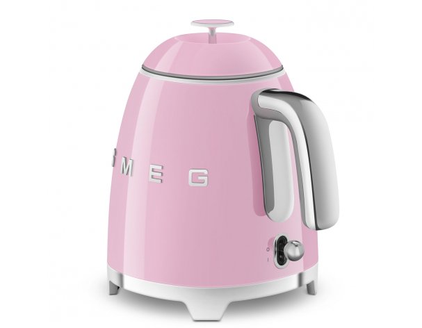 Чайник мини электрический Smeg KLF05PKEU розовый