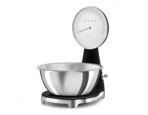 Весы кухонные Smeg KSF01BLWW чёрный