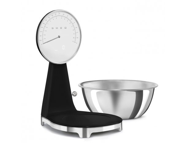 Весы кухонные Smeg KSF01BLWW чёрный