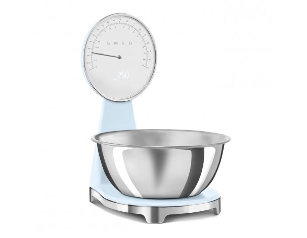 Весы кухонные Smeg KSF01PBWW пастельный голубой