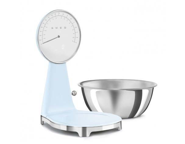 Весы кухонные Smeg KSF01PBWW пастельный голубой