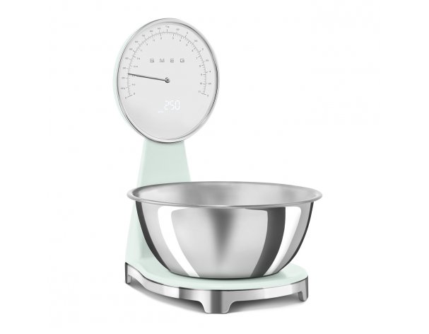 Kitchen scales Smeg KSF01PGWW pastel green