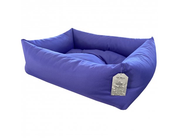 Bed with sides for animals AntePrima Nilo water-repellent, purple, XL, 110х85 cm RA-325668