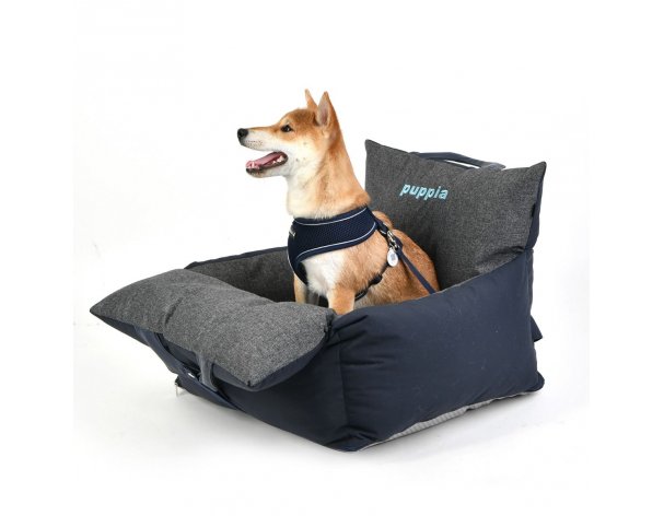 Car seat for dogs Puppia Car Seat dark blue, 48х46х43 cm, M RA-325563