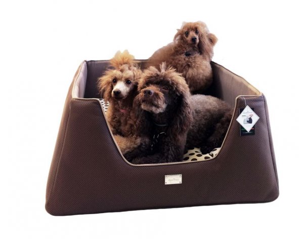 Pet bed AntePrima Ghibli, chocolate, 62х62х32 cm RA-325163