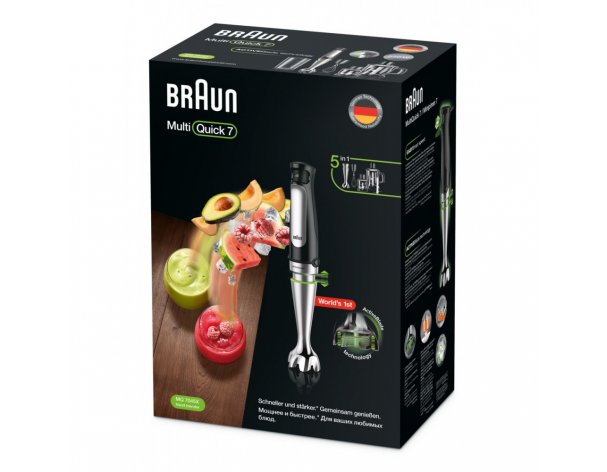 Блендер погружной Braun Multiquick 7 MQ7045X