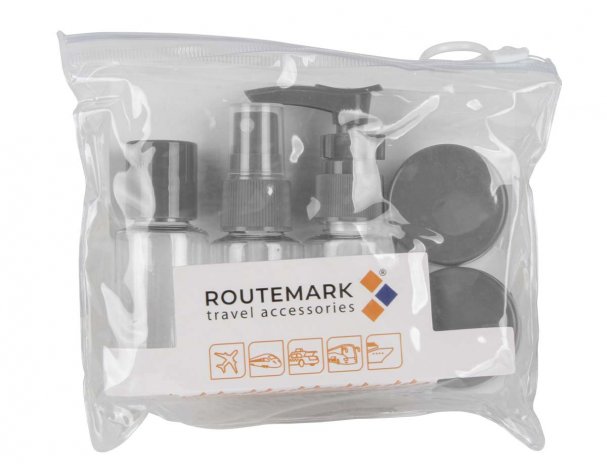Travel kit Routemark 6 in 1 Liquidpack Grey