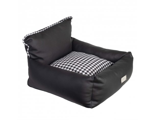Pet bed AntePrima Aurora, black, 47х47х25/15 cm RA-325151