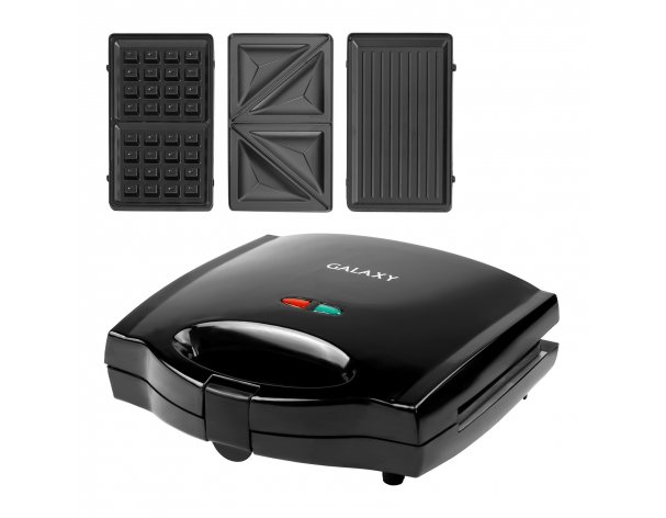 Sandwich toaster with interchangeable molds Galaxy Line GL2959