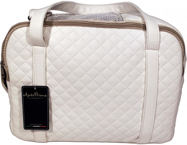 Pet carrier bag AntePrima Carol, white, 45x30x27 cm RA-325197