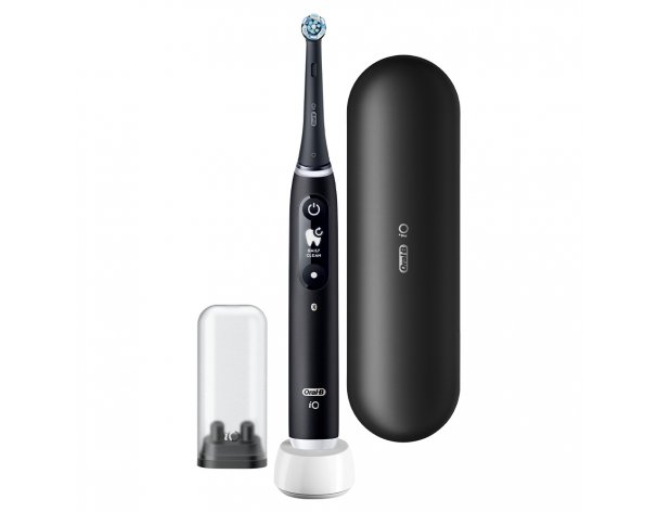Electric toothbrush Oral-B iO 6 Black Lava + additional attachments Oral-B 4 pcs