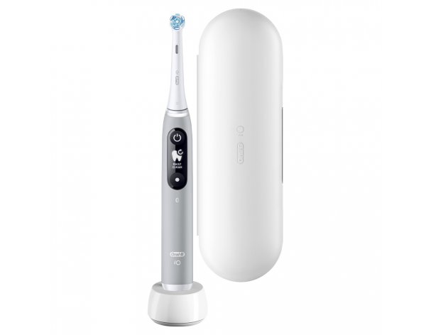 Щетка зубная электрическая Oral-B iO 6 Grey Opal + дополнительные насадки Oral-B 4 шт
