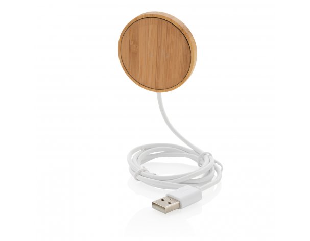 Устройство магнитное для беспроводной зарядки XD Xclusive Bamboo, 10 Вт (P302.639)