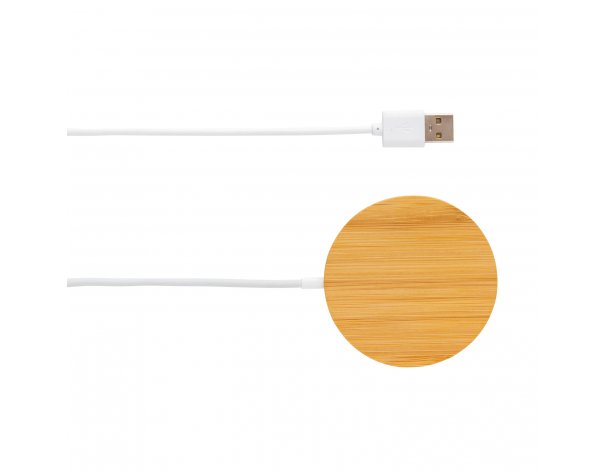 Устройство магнитное для беспроводной зарядки XD Xclusive Bamboo, 10 Вт (P302.639)