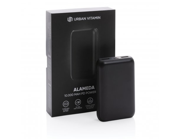 External battery Urban Vitamin Alameda with fast charging PD, 18W, 10000mAh