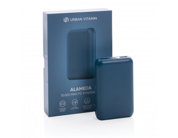 External battery Urban Vitamin Alameda with fast charging PD, 18W, 10000mAh