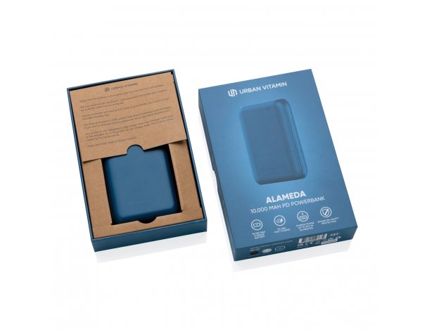 External battery Urban Vitamin Alameda with fast charging PD, 18W, 10000mAh