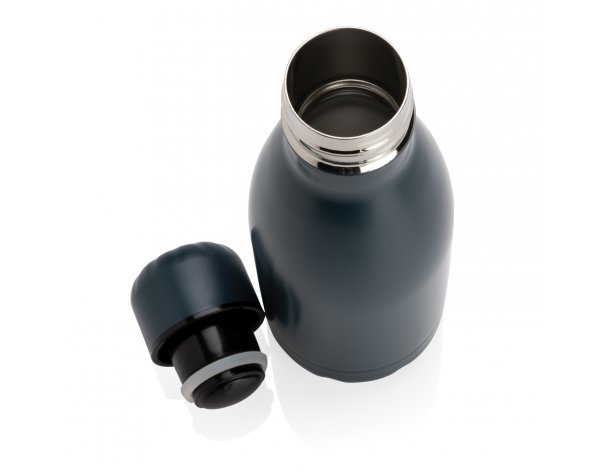Бутылка вакуумная XD Collection из нержавеющей стали, 260 мл, синий (P436.965)