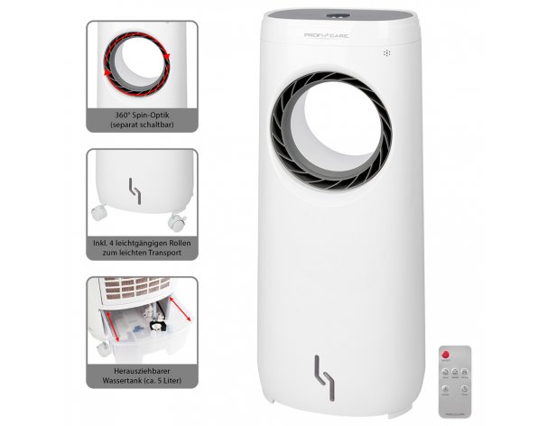 Вентилятор Profi Care PC-LK 3088 weiss-titan