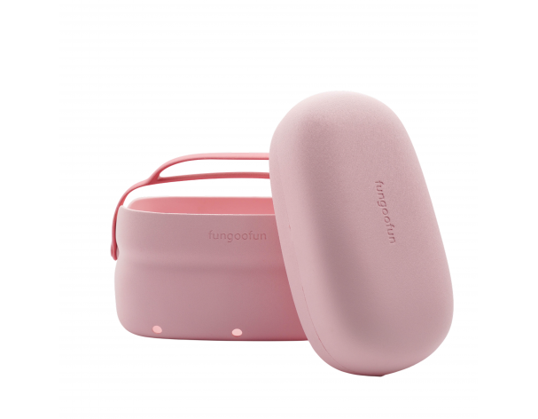 Косметичка двойная Fangoofun, розовая (F531)