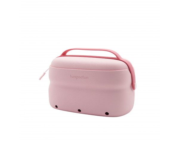 Косметичка двойная Fangoofun, розовая (F531)