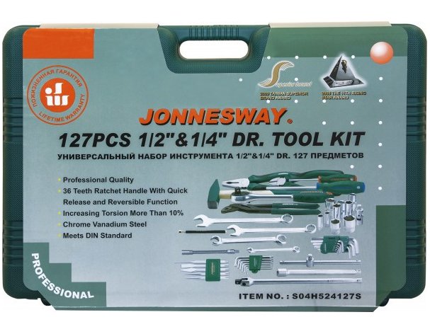 Tool kit Jonnesway S04H524127S