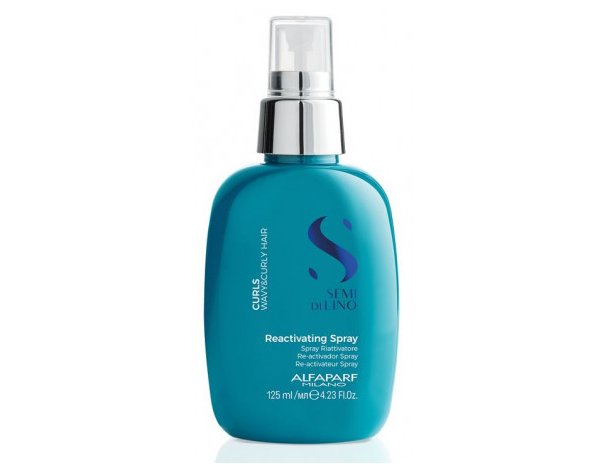 Spray reactivator for styling curly hair Alfaparf SDL Curls Reactivating Spray, 125 ml