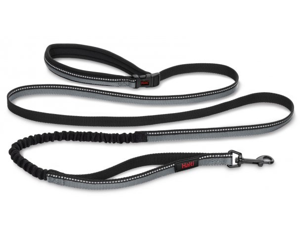 Anti-break dog leash COA Halti Active Lead, black, 210x2.5cm
