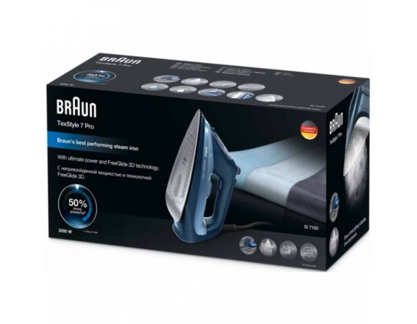 Steam iron Braun TexStyle 7 SI 7160BL