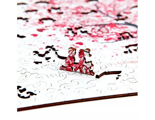 Пазл деревянный Active Puzzles Дерево любви