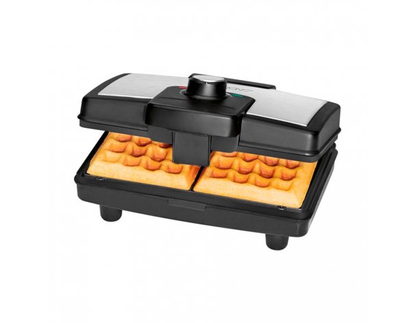 Вафельница Clatronic WA 3606 schwarz-inox