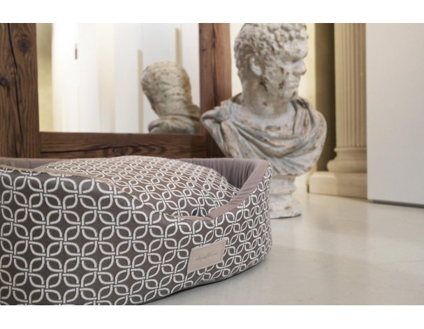 Pet bed AntePrima Nathalie, beige, 78x57x24 cm RA-325138