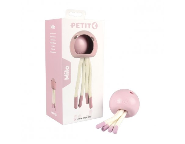 Educational dog toy Petit Milo, pink