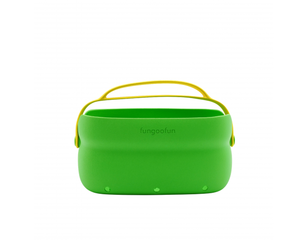 Косметичка двойная Fangoofun, зеленая (F531)