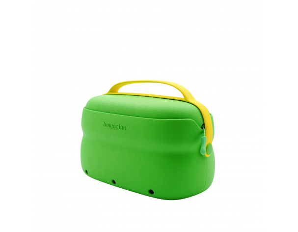 Косметичка двойная Fangoofun, зеленая (F531)