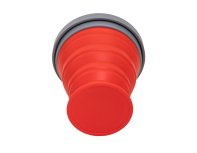 Folding silicone glass Routemark Floppy with lid 200 ml