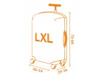 Suitcase cover Routemark Plane 2.0 L/XL (SP240)