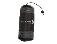 Beach towel Routemark microfiber grey MFT-010
