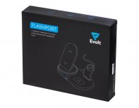 Станция зарядная складная с беспроводной зарядкой Evolt Flashport, 15 Вт, белый (591077)