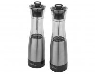 Salt and pepper set Paul Bocuse Duo black/silver/clear RA-237911