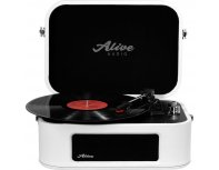 Vinyl record player Alive Audio Stories Blanche STR-06-WH