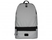 Backpack convertible Brand Charger Athletica water‑resistant with a waist bag, 45.5 x 29 x 13 cm, grey (833116)