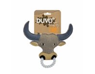 Canvas dog toy Duvo+ Buffalo, grey, 26x27cm
